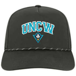 League-Legacy League-Legacy Adult UNC-Wilmington Seahawks Black Arch Logo Caddy Adjustable Hat, Men's - $34.99 at DICK'S Sporting Goods