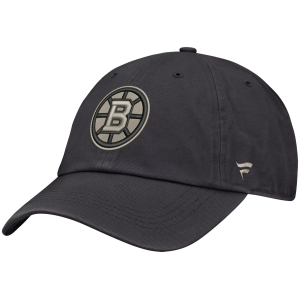 NHL Men's Boston Bruins Grey Road Unstructured Adjustable Hat, Gray