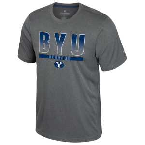 Colosseum Colosseum Men's BYU Cougars Heather Charcoal Maitre D T-Shirt, Small, Gray - $29.99 at DICK'S Sporting Goods