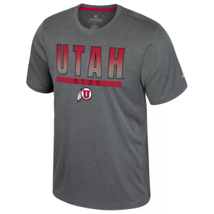 Colosseum Colosseum Men's Utah Utes Heather Charcoal Maitre D T-Shirt, Small, Gray - $29.99 at DICK'S Sporting Goods