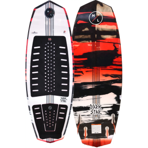 Hyperlite Surf Style 4.9 Darkstar Wakesurfer, Kids, Multi