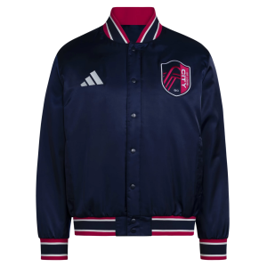 Adidas adidas Adult St Louis FC Navy 2026 Jacket, Men's, Small, Blue - $180.00 at DICK'S Sporting Goods