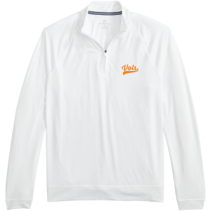 Southern Tide Southern Tide Men's Tennessee Volunteers Cruiser Quarter-Zip Pullover, XL, White - $138.00 at DICK'S Sporting Goods