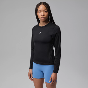 Jordan Jordan Women's Sport Essentials Dri-FIT Long-Sleeve Top, XL, Black/White - $45.00 at DICK'S Sporting Goods