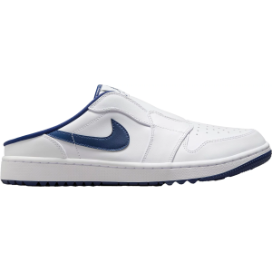 Air Jordan Men's Mule Golf Shoes, Size 8.5, White/Midnight Navy