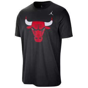 Jordan Jordan Men's Chicago Bulls Black Logo T-Shirt, Small - $42.00 at DICK'S Sporting Goods