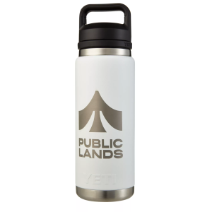 Yeti YETI Public Lands Rambler 26 oz. Bottle with Chug Cap, White - $39.99 at DICK'S Sporting Goods