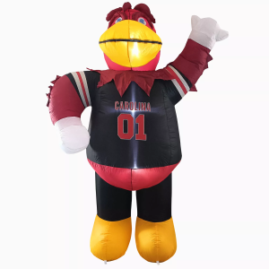 Logo South Carolina Cocky Mascot 7' Inflatable Figure