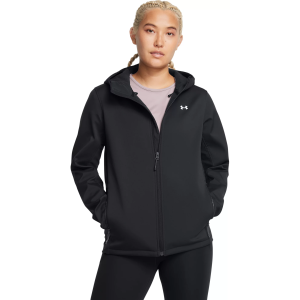 Under Armour Under Armour Women's Storm ColdGear Infrared Shield 2.0 Hooded Jacket, XXL, Black/White - $59.97 at DICK'S Sporting Goods