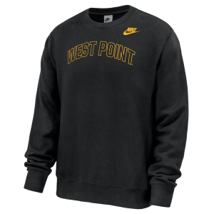 Nike Men's Army West Point Black Knights Club Crewneck Sweatshirt, XL