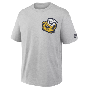 Nike Nike Men's Michigan Wolverines Grey Heather Set On Max90 Legacy T-Shirt, Small, Gray - $65.00 at DICK'S Sporting Goods