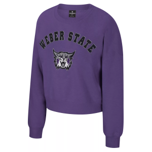 Colosseum Colosseum Women's Weber State Wildcats Purple Crewneck Sweatshirt, Large - $59.99 at DICK'S Sporting Goods