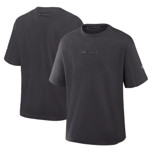 NHL Men's Utah Mammoth Authentic Pro Road Heavyweight T-Shirt, Small, Gray