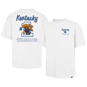 '47 '47 Men's Kentucky Wildcats White Big and Tall T-Shirt, 2X - $40.00 at DICK'S Sporting Goods