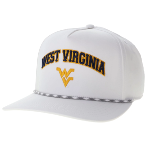League-Legacy League-Legacy Adult West Virginia Mountaineers Black Arch Logo Caddy Adjustable Hat, Men's - $34.99 at DICK'S Sporting Goods