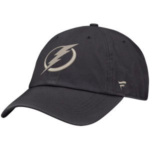 NHL Men's Tampa Bay Lightning Authentic Pro Road Unstructured Adjustable Hat, Gray