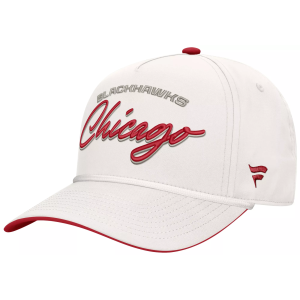 NHL Men's Milwaukee Admirals Scrawl Structured Adjustable Hat, White