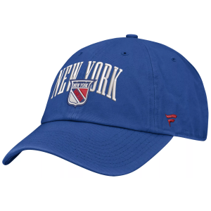 NHL Men's New York Rangers Bellow Unstructured Adjustable Hat, Blue