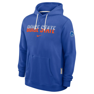 Nike Men's Boise State Broncos Dri-Fit Hoodie, XXL, Blue