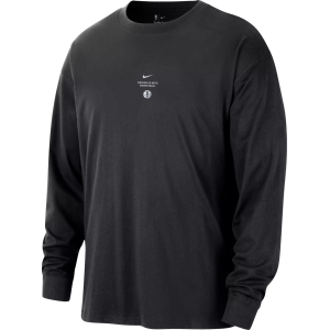 Nike Adult Brooklyn Nets Logo T-Shirt, Men's, Small, Black