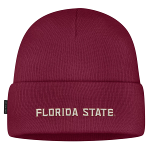 Nike College Florida State Utility Gameday Cuffed Beanie, Men's, Red