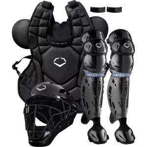Evoshield EvoShield Intermediate SRZ-1 Catcher's Set, Boys', Black - $449.99 at DICK'S Sporting Goods