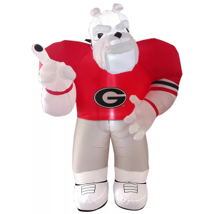 Logo Georgia Hairy Dawg Mascot 7' Inflatable Figure
