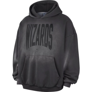 Nike Adult Washington Wizards Worn With Obsession Standard Issue Travel Therma Fleece Hoodie, Men's, Small, Gray