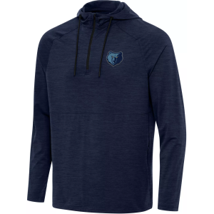 Antigua Antigua Men's Memphis Grizzlies Navy Spikes Quarter-Zip Hooded Pullover, XL, Blue - $112.99 at DICK'S Sporting Goods