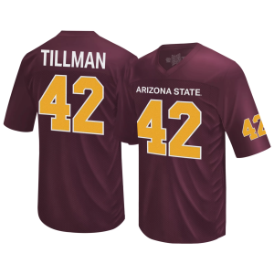 Retro Brand Men's Arizona State Sun Devils Pat Tillman Football Jersey, XL, Red