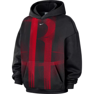 Nike Adult Houston Rockets Worn With Obsession Standard Issue Therma Fleece Icon Hoodie, Men's, Small, Black