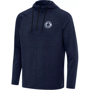 Antigua Antigua Men's Los Angeles Clippers Navy Spikes Quarter-Zip Hooded Pullover, XL, Blue - $112.99 at DICK'S Sporting Goods