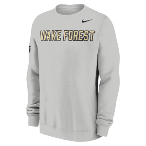 Nike Nike Men's Wake Forest Demon Deacons Photon Dust Club Crewneck Sweatshirt, Medium, White - $100.00 at DICK'S Sporting Goods