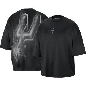 Nike Adult San Antonio Spurs Worn With Obsession Standard Issue Game T-Shirt, Men's, Large, Black