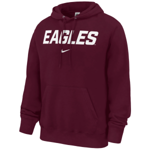 Nike Nike Men's Wisconsin La Crosse Eagles Club Fleece Hoodie, Large, Red - $90.00 at DICK'S Sporting Goods
