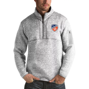 Antigua Antigua Men's FC Cincinnati Fortune Heather Grey Quarter-Zip Pullover, Small, Gray - $112.00 at DICK'S Sporting Goods
