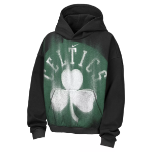 Nike Youth Boston Celtics Worn With Obsession Standard Issue Therma Fleece Icon Hoodie, Small, Black