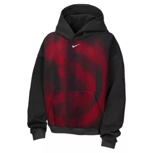 Nike Youth Atlanta Hawks Worn With Obsession Standard Issue Therma Fleece Icon Hoodie, Small, Black