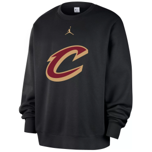 Jordan Jordan Men's Cleveland Cavaliers Black Club Crewneck Sweatshirt, Small - $75.00 at DICK'S Sporting Goods