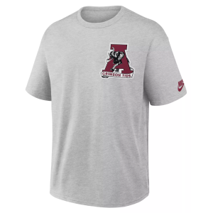 Nike Nike Men's Alabama Crimson Tide Grey Heather Max90 Legacy T-Shirt, Medium, Gray - $65.00 at DICK'S Sporting Goods