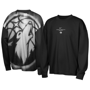 Nike Youth Minnesota Timberwolves Worn With Obsession Standard Issue Game Long Sleeve Shirt, Small, Blue