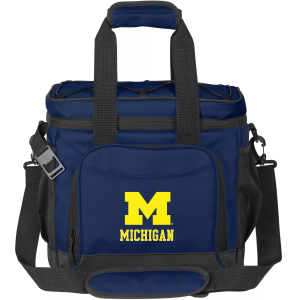 Logo Michigan Wolverines 24-Can Cooler