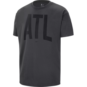 Nike Adult Atlanta Hawks Worn With Obsession Standard Issue Travel Peak T-Shirt, Men's, Small, Gray