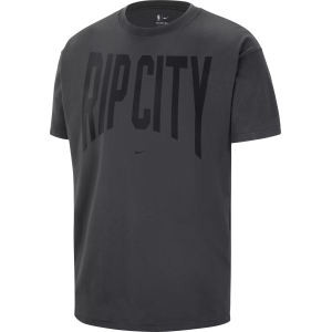 Nike Adult Portland Trail Blazers Worn With Obsession Standard Issue Travel Peak T-Shirt, Men's, Small, Gray