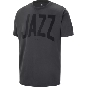 Nike Adult Washington Wizards Worn With Obsession Standard Issue Travel Peak T-Shirt, Men's, Small, Gray