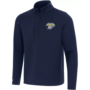Antigua Antigua Adult 2025 NBA Champions Oklahoma City Thunder Insider Navy Quarter-Zip, Men's, Medium, Blue - $110.99 at DICK'S Sporting Goods