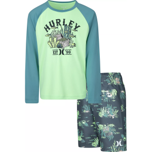 Hurley Hurley Boys' Treasure Hunt Swim Set, Size 4, Artillary - $26.00 at DICK'S Sporting Goods