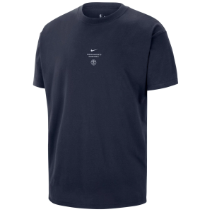 Nike Adult Denver Nuggets Worn With Obsession Standard Issue Practice Club T-Shirt, Men's, Small, Blue