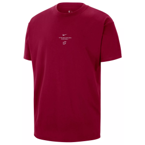 Nike Adult Cleveland Cavaliers Worn With Obsession Standard Issue Practice Club T-Shirt, Men's, Small, Red
