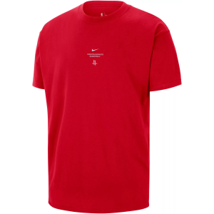 Nike Adult Houston Rockets Worn With Obsession Standard Issue Practice Club T-Shirt, Men's, Small, Red